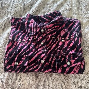 Cowgirl Hardware 3T Button down top